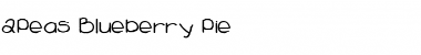 Download 2Peas Blueberry Pie Font Download 2Peas Blueberry Pie Font