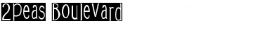 Download 2Peas Boulevard Font Download 2Peas Boulevard Font