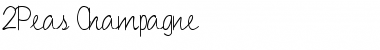 Download 2Peas Champagne Font Download 2Peas Champagne Font
