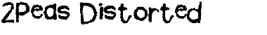 Download 2Peas Distorted Font Download 2Peas Distorted Font