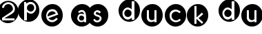 Download 2Peas Duck Duck Goose Font Download 2Peas Duck Duck Goose Font