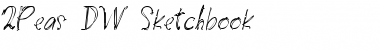 Download 2Peas DW Sketchbook Font Download 2Peas DW Sketchbook Font