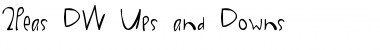 Download 2Peas DW Ups and Downs Font Download 2Peas DW Ups and Downs Font