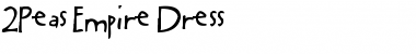 Download 2Peas Empire Dress Font Download 2Peas Empire Dress Font