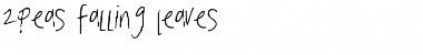 Download 2Peas Falling Leaves Font Download 2Peas Falling Leaves Font