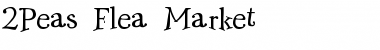 Download 2Peas Flea Market Font Download 2Peas Flea Market Font