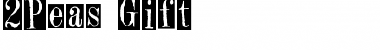 Download 2Peas Gift Font Download 2Peas Gift Font