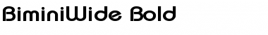 Download BiminiWide Font Download BiminiWide Font