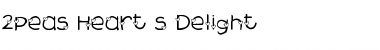 Download 2Peas Heart's Delight Font Download 2Peas Heart's Delight Font