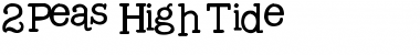 Download 2Peas High Tide Font Download 2Peas High Tide Font