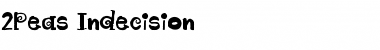 Download 2Peas Indecision Font Download 2Peas Indecision Font