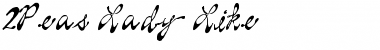 Download 2Peas Lady Like Font Download 2Peas Lady Like Font