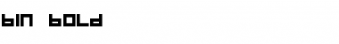 Download BIN Bold Font Download BIN Bold Font