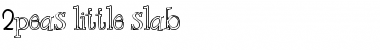 Download 2Peas Little Slab Font Download 2Peas Little Slab Font