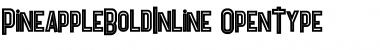 Download Pineapple Bold Inline Font Download Pineapple Bold Inline Font
