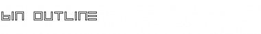 Download BIN Outline Font Download BIN Outline Font