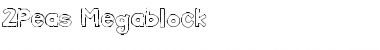 Download 2Peas Megablock Font Download 2Peas Megablock Font