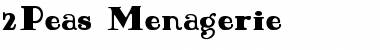Download 2Peas Menagerie Font Download 2Peas Menagerie Font