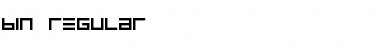 Download BIN Regular Font Download BIN Regular Font
