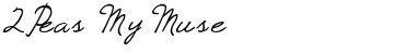 Download 2Peas My Muse Font Download 2Peas My Muse Font