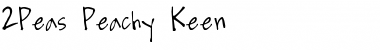 Download 2Peas Peachy Keen Font Download 2Peas Peachy Keen Font