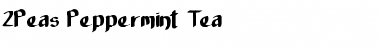 Download 2Peas Peppermint Tea Font Download 2Peas Peppermint Tea Font