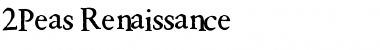 Download 2Peas Renaissance Font Download 2Peas Renaissance Font