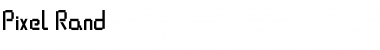 Download Pixel Rand Font Download Pixel Rand Font