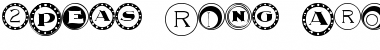 2Peas Ring Around Regular Font