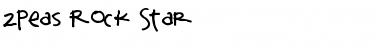 Download 2Peas Rock Star Font Download 2Peas Rock Star Font