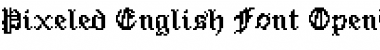 Download Pixeled English Font Font Download Pixeled English Font Font