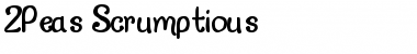 Download 2Peas Scrumptious Font Download 2Peas Scrumptious Font