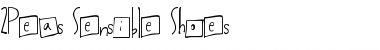 Download 2Peas Sensible Shoes Font Download 2Peas Sensible Shoes Font