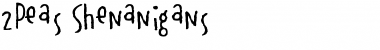 Download 2Peas Shenanigans Font Download 2Peas Shenanigans Font