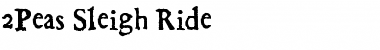 Download 2Peas Sleigh Ride Font Download 2Peas Sleigh Ride Font