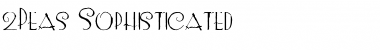 Download 2Peas Sophisticated Font Download 2Peas Sophisticated Font