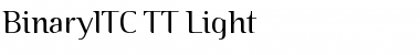 Download BinaryITC TT Font Download BinaryITC TT Font