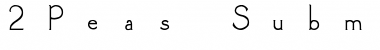 Download 2Peas Submarine Font Download 2Peas Submarine Font
