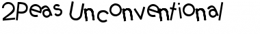 Download 2Peas Unconventional Font Download 2Peas Unconventional Font