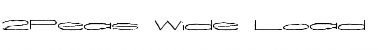 Download 2Peas Wide Load Font Download 2Peas Wide Load Font