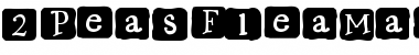 Download 2PeasFleaMarketBlockIrregular Font Download 2PeasFleaMarketBlockIrregular Font