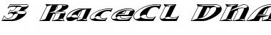 Download 3 RaceCL DNA Font Download 3 RaceCL DNA Font