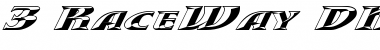Download 3 RaceWay DNA Font Download 3 RaceWay DNA Font