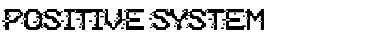 Download Positive System Font Download Positive System Font