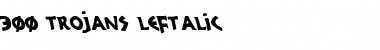 Download 300 Trojans Leftalic Font Download 300 Trojans Leftalic Font