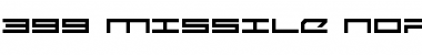 Download 399 Missile Font Download 399 Missile Font