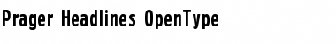 Download Prager Headlines Font Download Prager Headlines Font