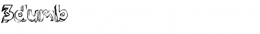 Download 3Dumb Font Download 3Dumb Font