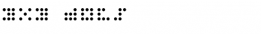 Download 3x3 dots Font Download 3x3 dots Font