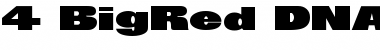 Download 4 BigRed DNA Font Download 4 BigRed DNA Font